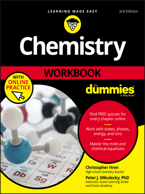 Title details for Chemistry Workbook For Dummies with Online Practice by Chris Hren - Available